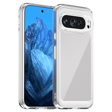 Google Pixel 9/9 Pro Anti-Shock Hybrid Hülle - Durchsichtig