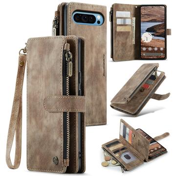 Google Pixel 9 Pro XL Caseme C30 Multifunktions Wallet Hülle - Braun