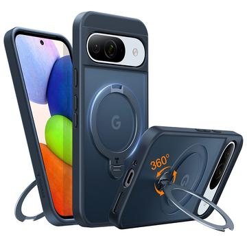 Google Pixel 9/9 Pro Torras Guardian Ostand MagSafe Hülle - Schwarz