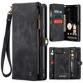 Google Pixel 9a Caseme 008 2-in-1 Multifunktions Wallet Hülle - Schwarz