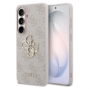 Samsung Galaxy S26+ Guess 4G Big Metal Logo Hybrid Hülle - Rosa