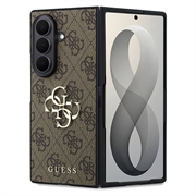 Samsung Galaxy Z Fold8 Ultra Guess 4G Big Metal Logo Hybrid Hülle - Braun