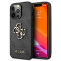 Guess 4G Big Metal Logo iPhone 13 Pro Hybrid Case