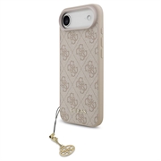iPhone Air Guess 4G Charm Hybrid Hülle - MagSafe-kompatibel - Rosa