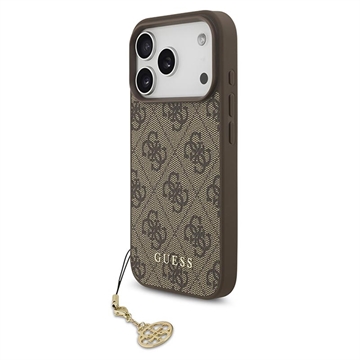 iPhone 17 Pro Guess 4G Charm Hybrid Hülle - MagSafe-kompatibel