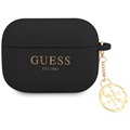 Guess 4G Charm AirPods Pro Silikonhülle - Schwarz