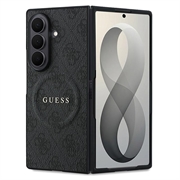 Samsung Galaxy Z Fold8 Ultra Guess 4G Farbigen Ring Hülle - MagSafe kompatibel - Schwarz