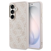 Samsung Galaxy S26 Guess 4G Gold Frame Hülle - MagSafe-kompatibel - Rosa