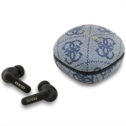 Guess 4G Script Logo ENC True Wireless Kopfhörer - Blau