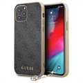 Guess Charms Collection 4G iPhone 12/12 Pro Hülle - Grau