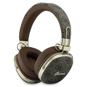 Guess ENC Metal 4G Script Logo Wireless-Kopfhörer - Braun