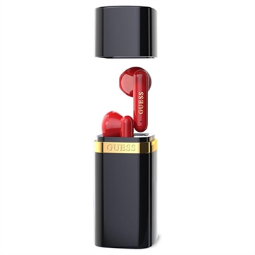 Guess Lipstick-Shape True Wireless Kopfhörer - Schwarz