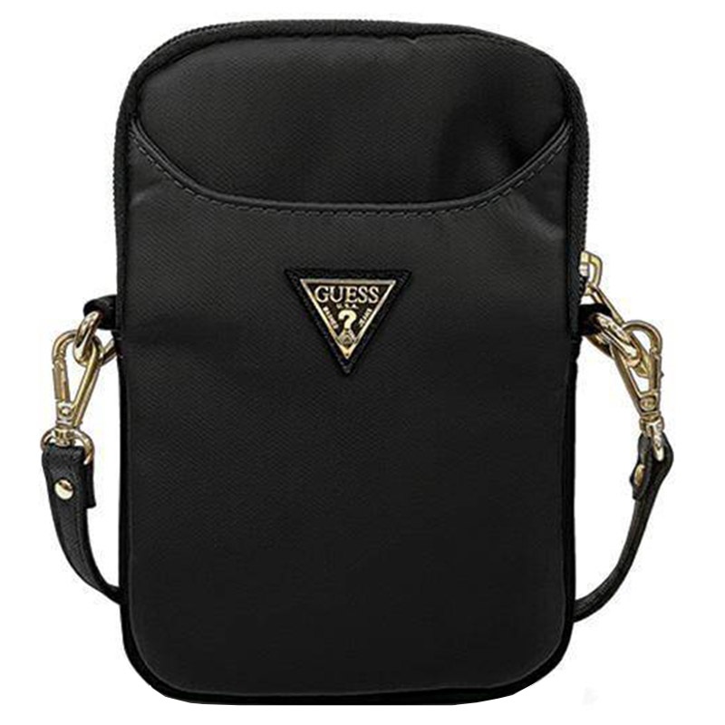 Guess Nylon Triangle Logo Handtasche GUPBNTMLBK