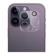 iPhone 15 Pro/15 Pro Max HD-Kameraobjektiv-Schutz aus gehärtetem Glas - Durchsichtig
