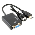 HDMI / VGA Adapter mit 3.5mm AUX Kabel