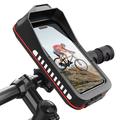 HL-176A Quick-Release Fahrrad & Motorrad Telefonhalter - 7" - Schwarz