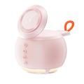 HT-571 5-in-1-Magnet-Wireless-Ladegerät mit Bluetooth-Lautsprecher und Nachtlicht - Rosa