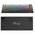 HXSJ X81 Mechanische Tastatur mit 81 Tasten und drei Betriebsmodi - Schwarz