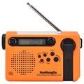 HanRongDa HRD-900 Campingradio mit Taschenlampe und SOS-Alarm