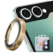 Samsung Galaxy Z Flip8 Hat Prince Kameraobjektiv Panzerglas - Gold