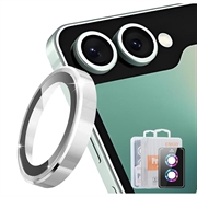 Samsung Galaxy Z Flip8 Hat Prince Kameraobjektiv Panzerglas - Silber