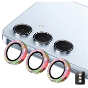 Samsung Galaxy S26 Hat Prince Glitter Kameraobjektiv Panzerglas - Bunt