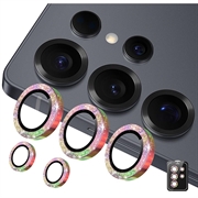 Samsung Galaxy S26 Ultra Hat Prince Glitter Kameraobjektiv Panzerglas - Bunt