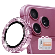 iPhone 18 Pro/18 Pro Max Hat Prince Glitter Kameraobjektiv Panzerglas - Burgougne