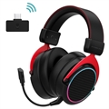HeadRoom X2PRO 2.4G Kabelloses Gaming-Headset mit RGB - Schwarz