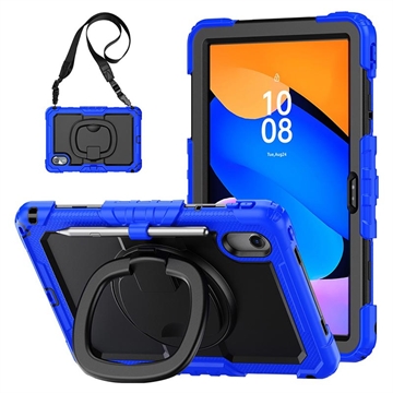 Lenovo Tab M11/Idea Tab Heavy Duty 360 Hülle mit Handschlaufe - Dunkel Blau