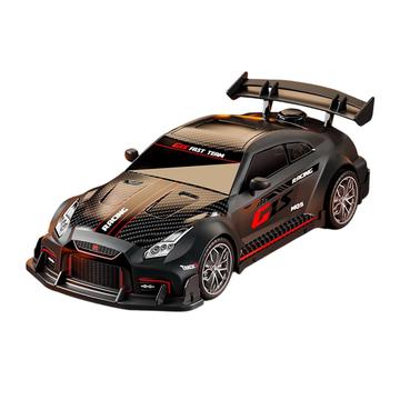 Hochgeschwindigkeits-RC-Drift-Auto mit Sprüheffekt - Schwarz