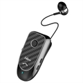 Hileo Hi60 Bluetooth-Headset mit einziehbarem Ohrhörer - Schwarz