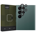 Samsung Galaxy S22 Ultra 5G Hofi Camring Pro+ Kameraobjektivschutz - Schwarz Rand