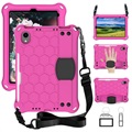 Honeycomb Serie EVA iPad Mini 2021/2024 Cover - Hot Pink