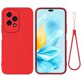 Honor 200 Lite Liquid Silikonhülle - Rot