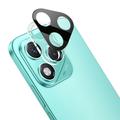 Honor 400 Lite Imak 2-in-1 HD Kameraobjektiv Panzerglas - Schwarz