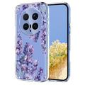 Honor Magic8 Pro TPU-Hülle mit Blumenmuster - Glyzinie