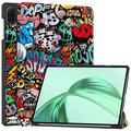 Honor Pad X8a Tri-Fold Serie Smart Folio Hülle - Graffiti