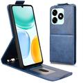 Honor X5c Plus Vertikal Flip Hülle mit Ständer - Dunkelblau