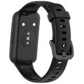 Huawei Band 7 Soft Silikonarmband - Schwarz