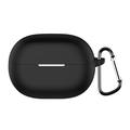 Huawei FreeBuds Pro 5 Silikonhülle mit Karabiner - Schwarz