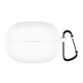 Huawei FreeBuds Pro 5 Silikonhülle mit Karabiner - Weiß