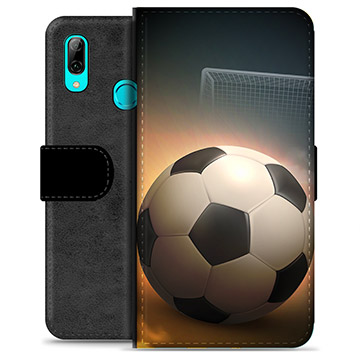Huawei P Smart (2019) Premium Schutzhülle mit Geldbörse - Fußball