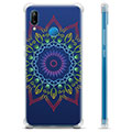 Huawei P20 Lite Hybrid Hülle - Buntes Mandala