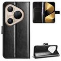 Huawei Pura 80 Pro/80 Pro+ Wallet Hülle mit Ständer - Schwarz