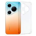 Huawei Pura 90 Pro Max stoßfeste Silikonhülle - Durchsichtig