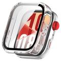 Huawei Watch Fit 4 Kunststoff Hülle mit Panzerglas - Durchsichtig