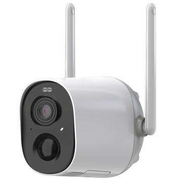 Hubview CG7 WiFi Überwachungskamera für zu Hause mit 64GB Speicherkarte - Weiß