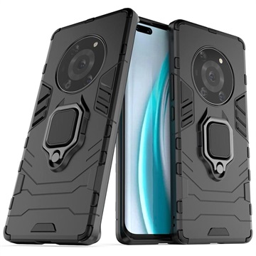 Honor Magic3 Hybrid Case mit Ringhalterung - Schwarz