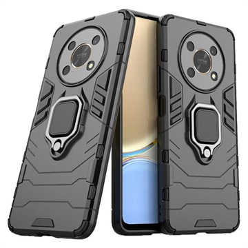 Honor X30 Hybrid Case mit Ringhalterung - Schwarz
